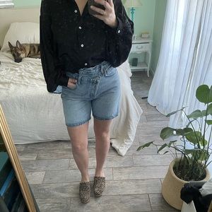 AGOLDE Criss Cross Short in Momentum Sz 26